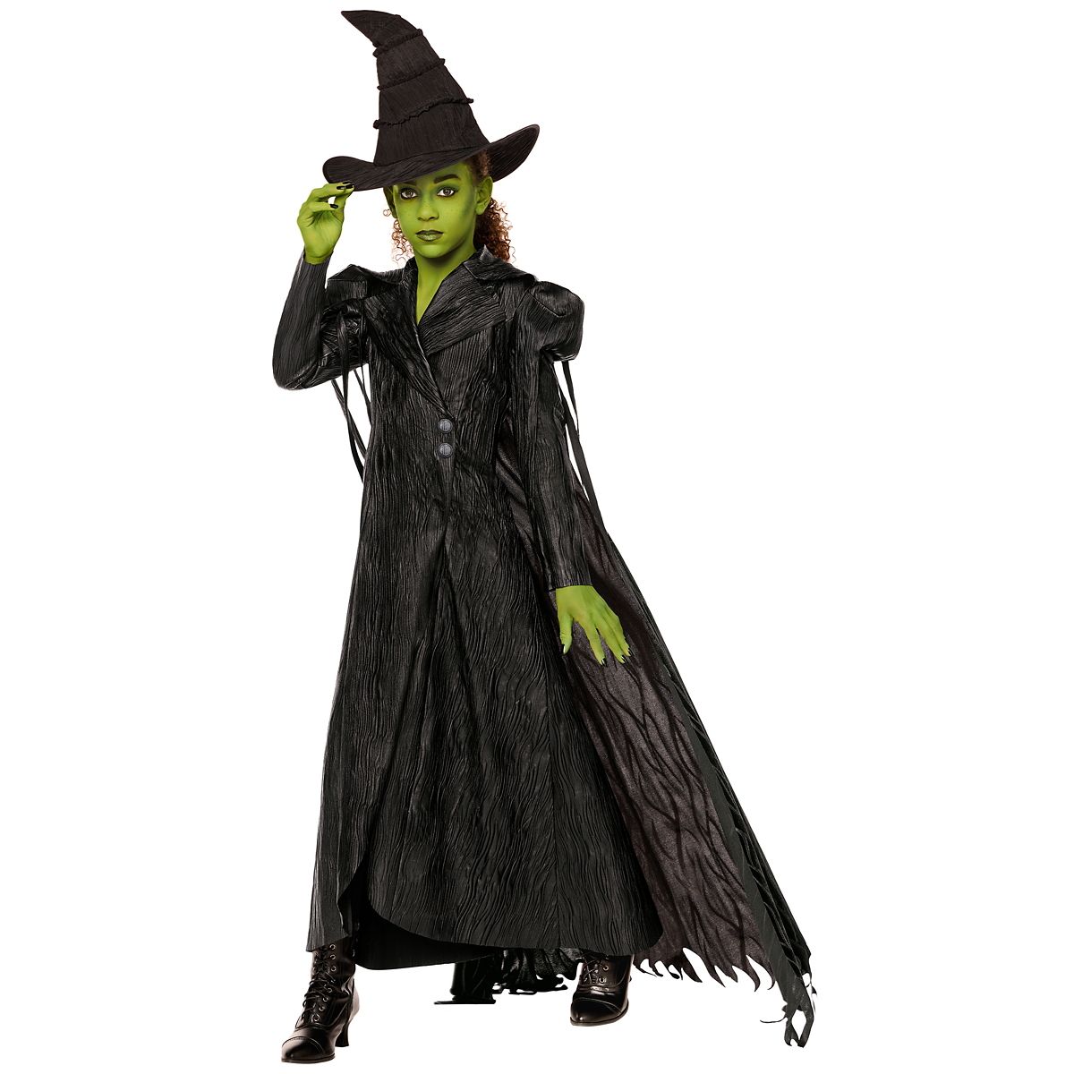 Kids Elphaba Costume Deluxe -  Wicked: For Good BLACK
