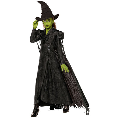 Kids Elphaba Costume Deluxe -  Wicked: For Good BLACK
