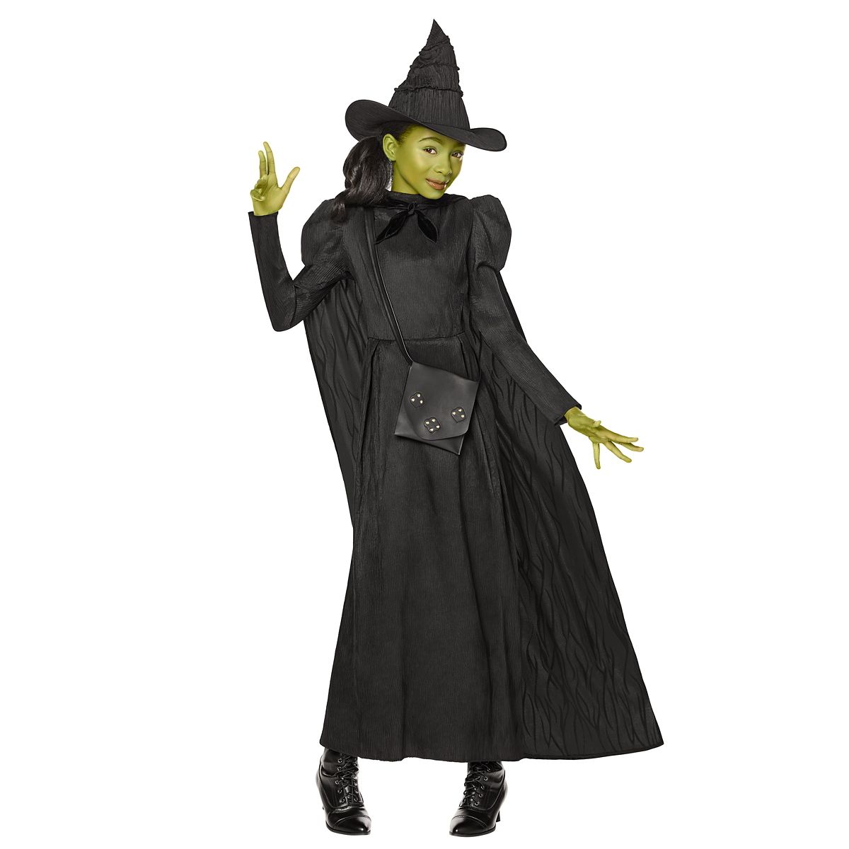 Kids Elphaba Costume -  Wicked BLACK