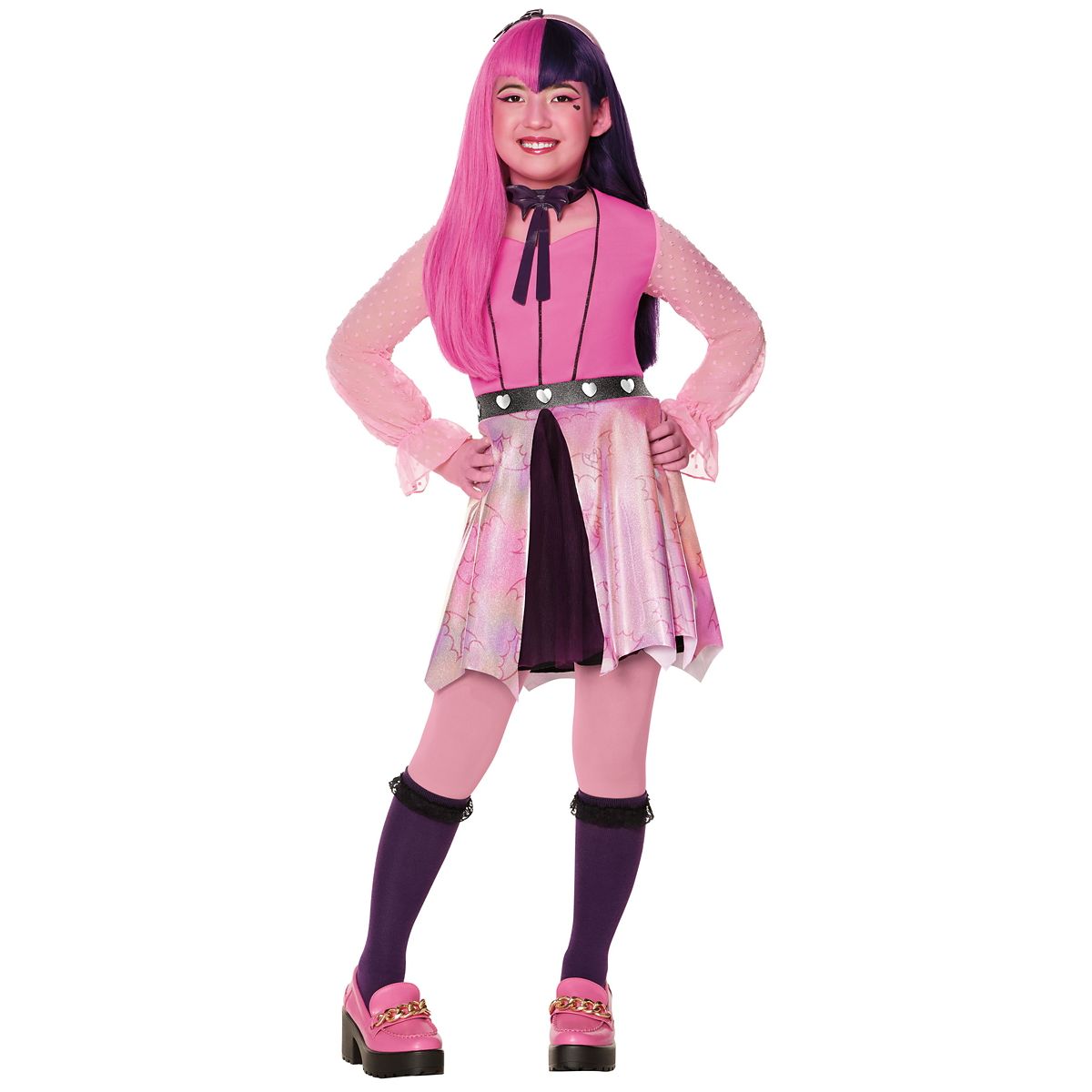 Kids Draculaura Costume - Monster High BLACK AND PINK