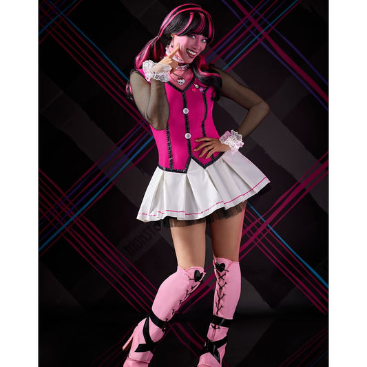 Adult Draculaura Costume - Monster High PINK