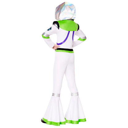 Kids Buzz Lightyear Jumpsuit Costume - Toy Story GREEN/WHITE