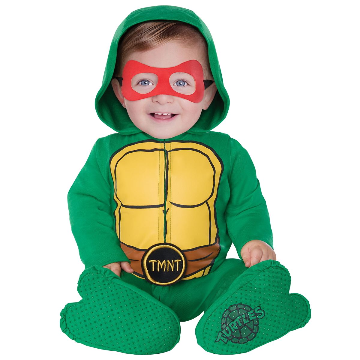 Baby Teenage Mutant Ninja Turtle Coverall Costume GREEN