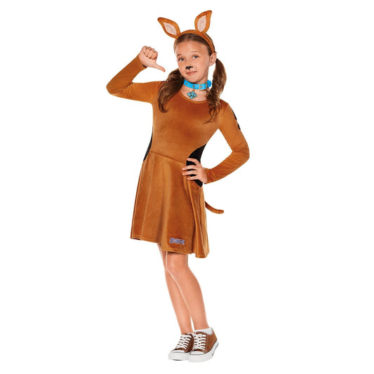 Kids Scooby-Doo Dress Costume BROWN