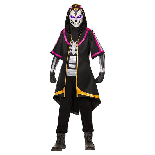 Youth Light Up Skull Drifter Costume - Fortnite MULTI-COLOR