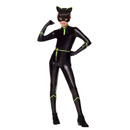 Kids Lady Noir Costume - Miraculous Ladybug BLACK