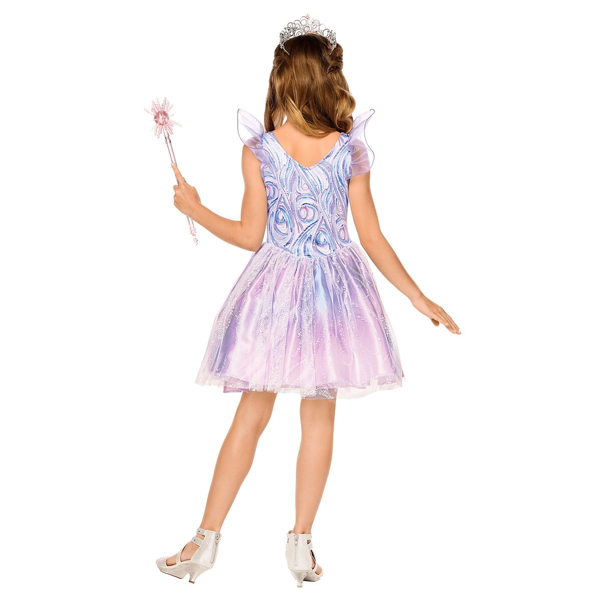 Kids Glinda Upland Dress Costume -  Wicked: For Good PURPLE