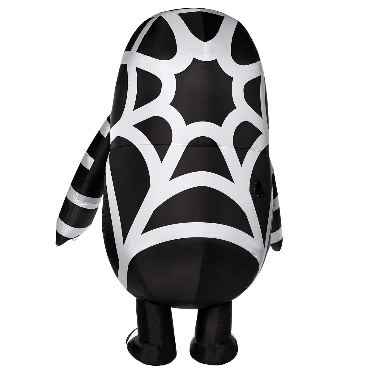 Kids Spider Webs Inflatable Costume - Fall Guys BLACK AND WHITE