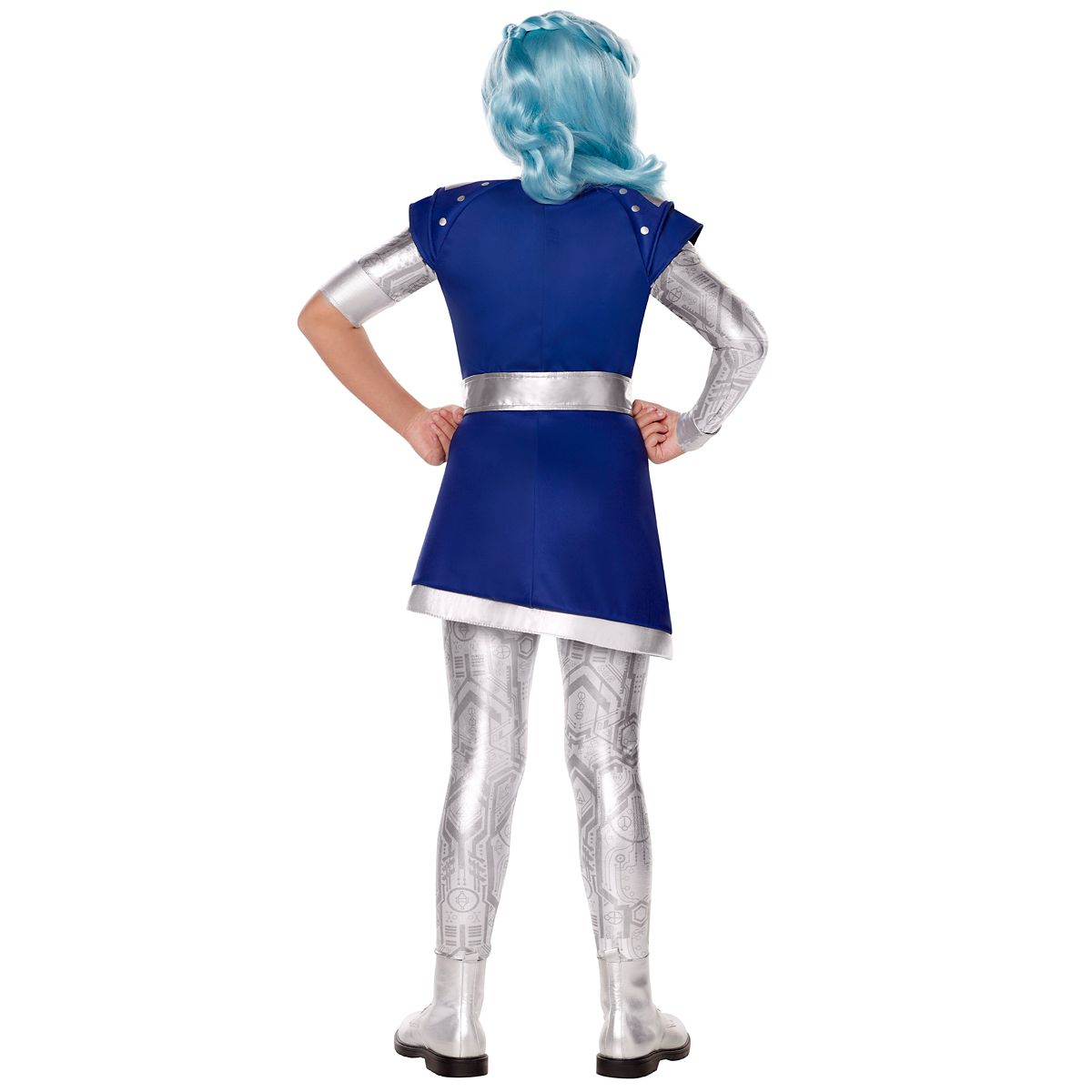 Kids Addison Costume - Zombies 3 BLUE AND SILVER