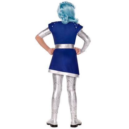 Kids Addison Costume - Zombies 3 BLUE AND SILVER