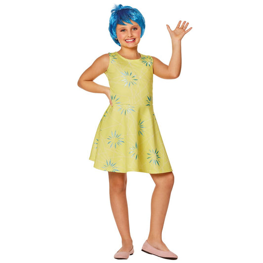 Kids Joy Dress Costume - Inside Out 2 YELLOW