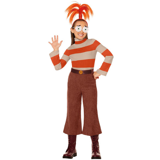 Kids Anxiety Costume - Inside Out 2 ORANGE
