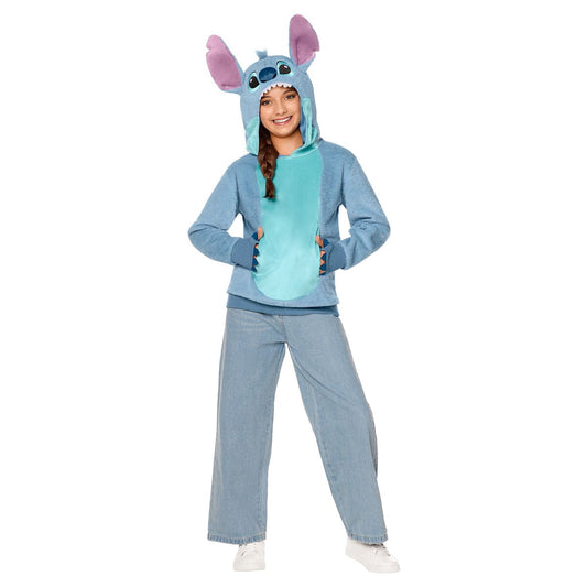 Kids Stitch Hoodie Costume - Lilo & Stitch BLUE