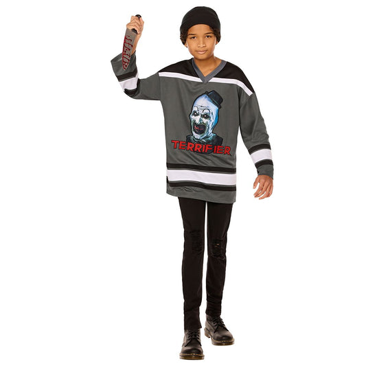 Kids Art the Clown Jersey - Terrifier BLACK/GRAY