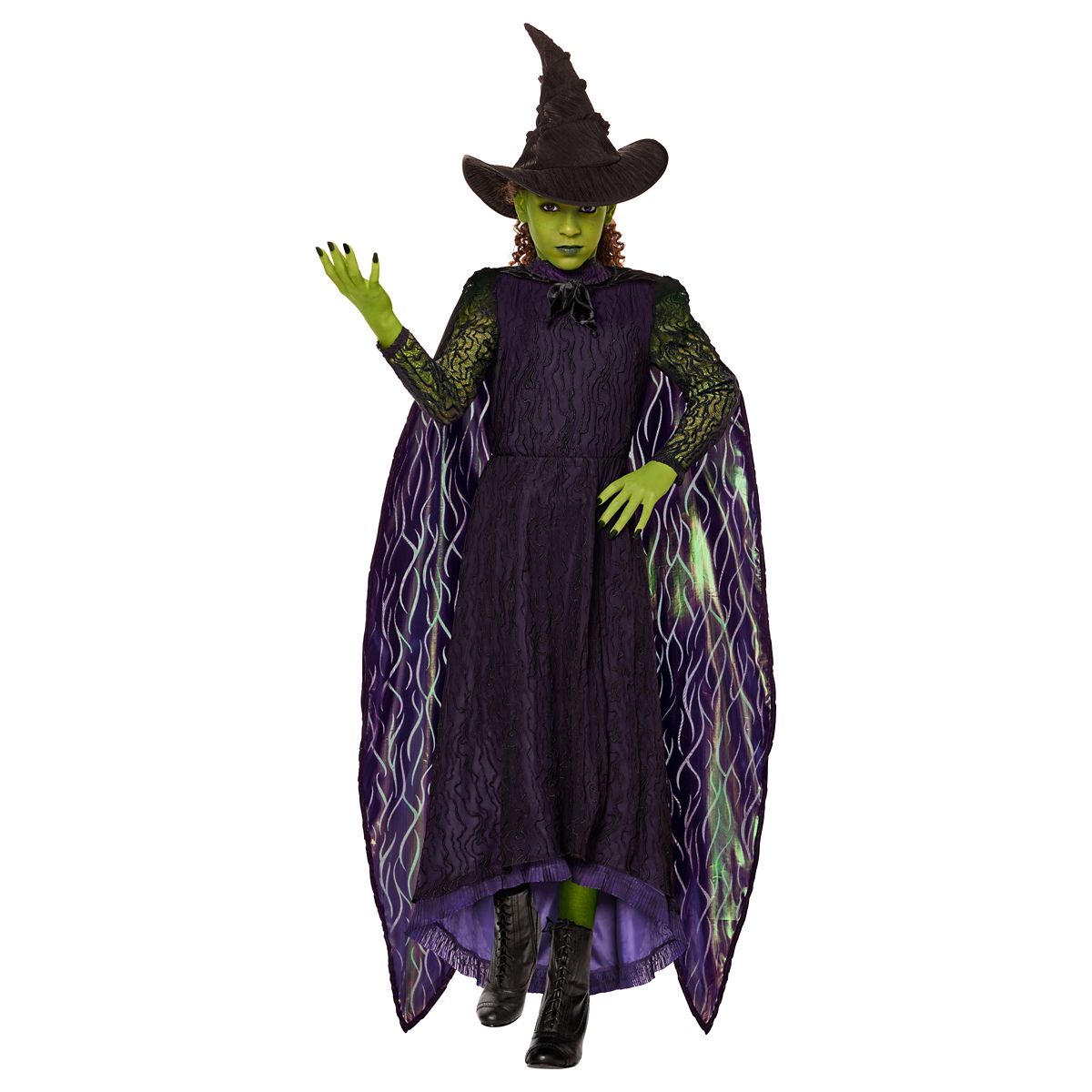 Kids Elphaba Costume Deluxe -  Wicked BLACK