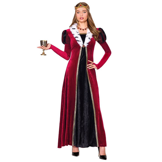 Adult Fairy Tale Queen Costume RED