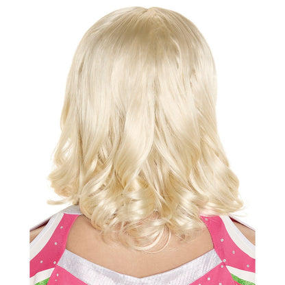 Kids Addison Cheer Wig - Zombies 3 BLONDE