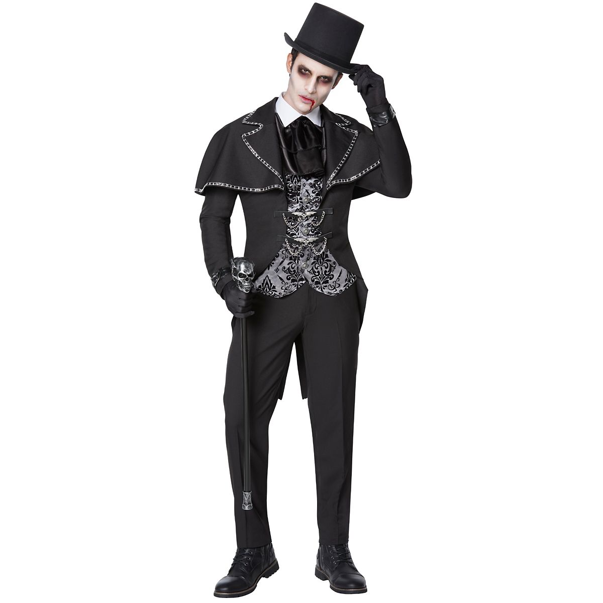 Adult Midnight Vampire Costume BLACK