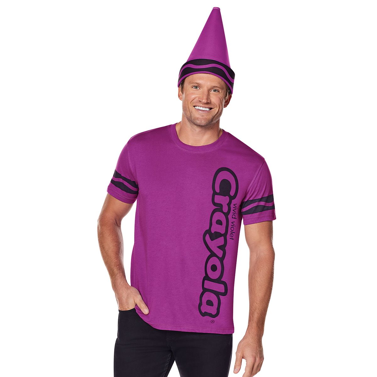 Vivid Violet Crayon Costume Kit - Crayola PURPLE