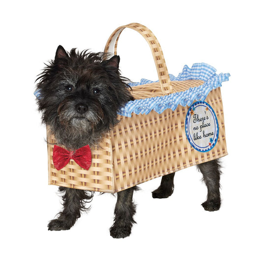 Toto Basket Pet Costume - The Wizard of Oz BROWN