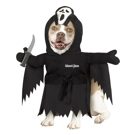 Ghost Face Pet Costume BLACK