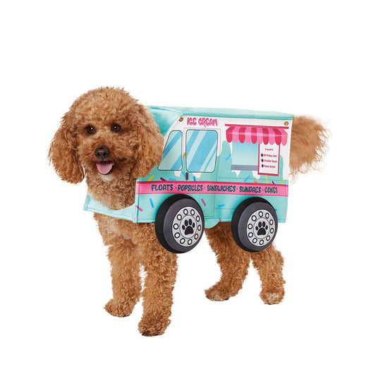 Ice Cream Truck Pet Costume TEAL