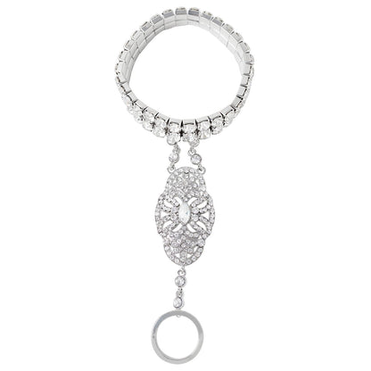 20s Gem Hand Chain Bracelet PEARL