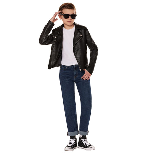 Kids '50s Greaser Jacket BLACK