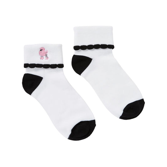 Poodle Socks WHITE