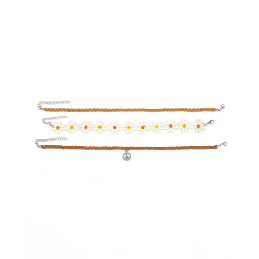 Hippie Choker Necklace Set