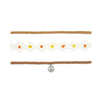 Hippie Choker Necklace Set