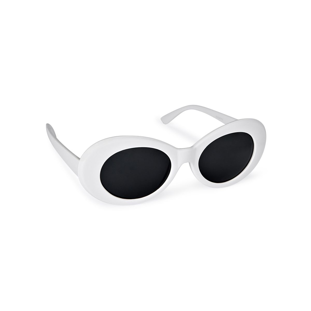 60s White Sunglasses WHITE