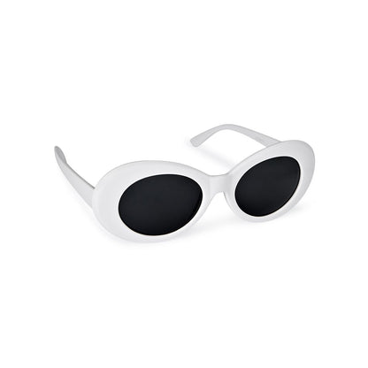 60s White Sunglasses WHITE