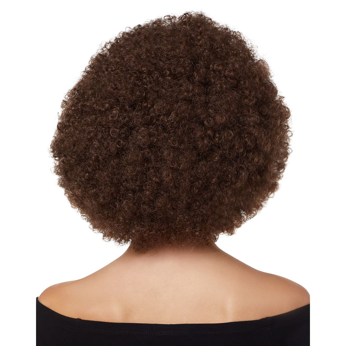 Brown Curly Wig BROWN