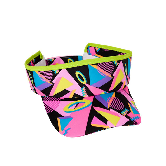 80s Visor Hat MULTI-COLOR