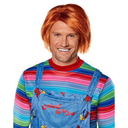 Adult Chucky Wig RED