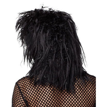 Black Rock Star Wig BLACK