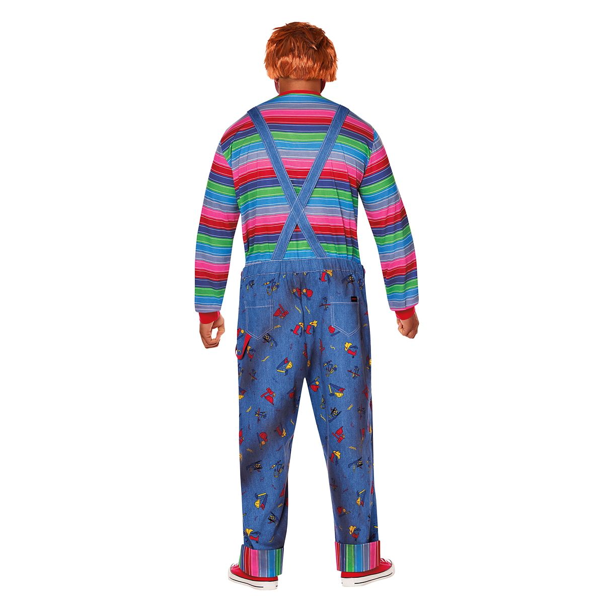 Adult Chucky Costume Deluxe MULTI-COLOR