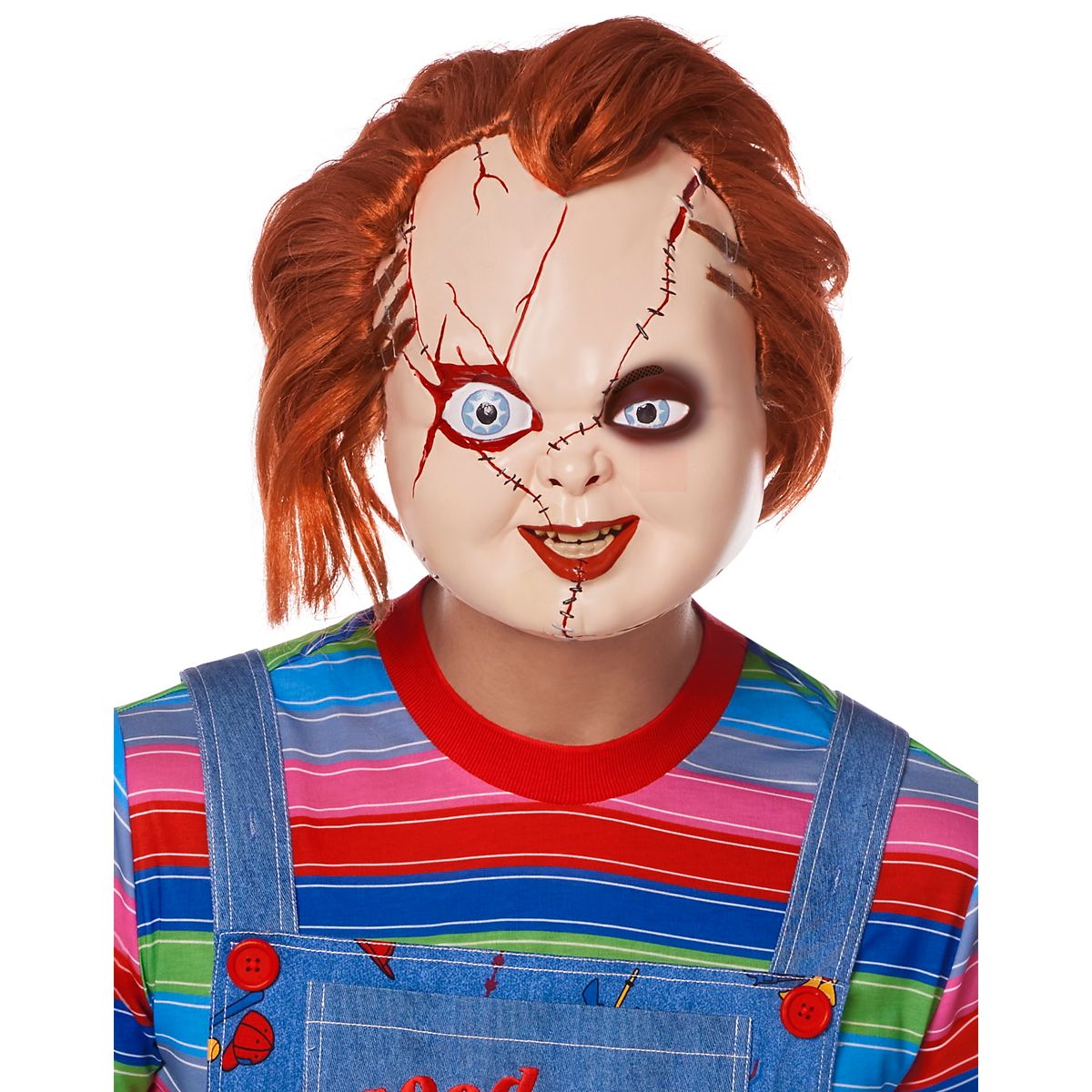 Adult Chucky Costume Deluxe MULTI-COLOR