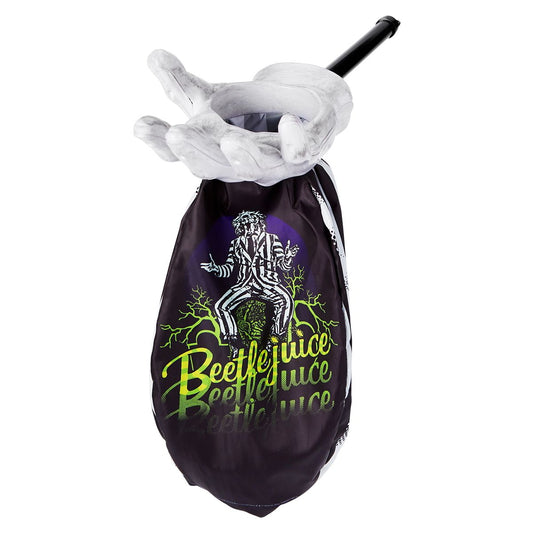 Beetlejuice Loot Scoop Treat Bag BLACK