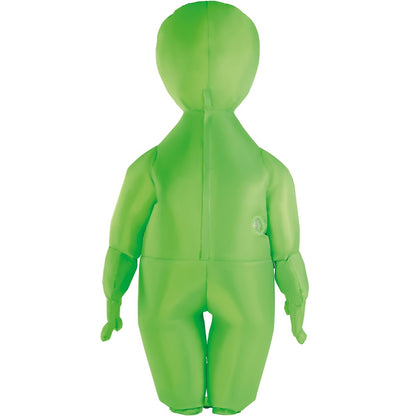 Adult Inflatable Alien Costume GREEN