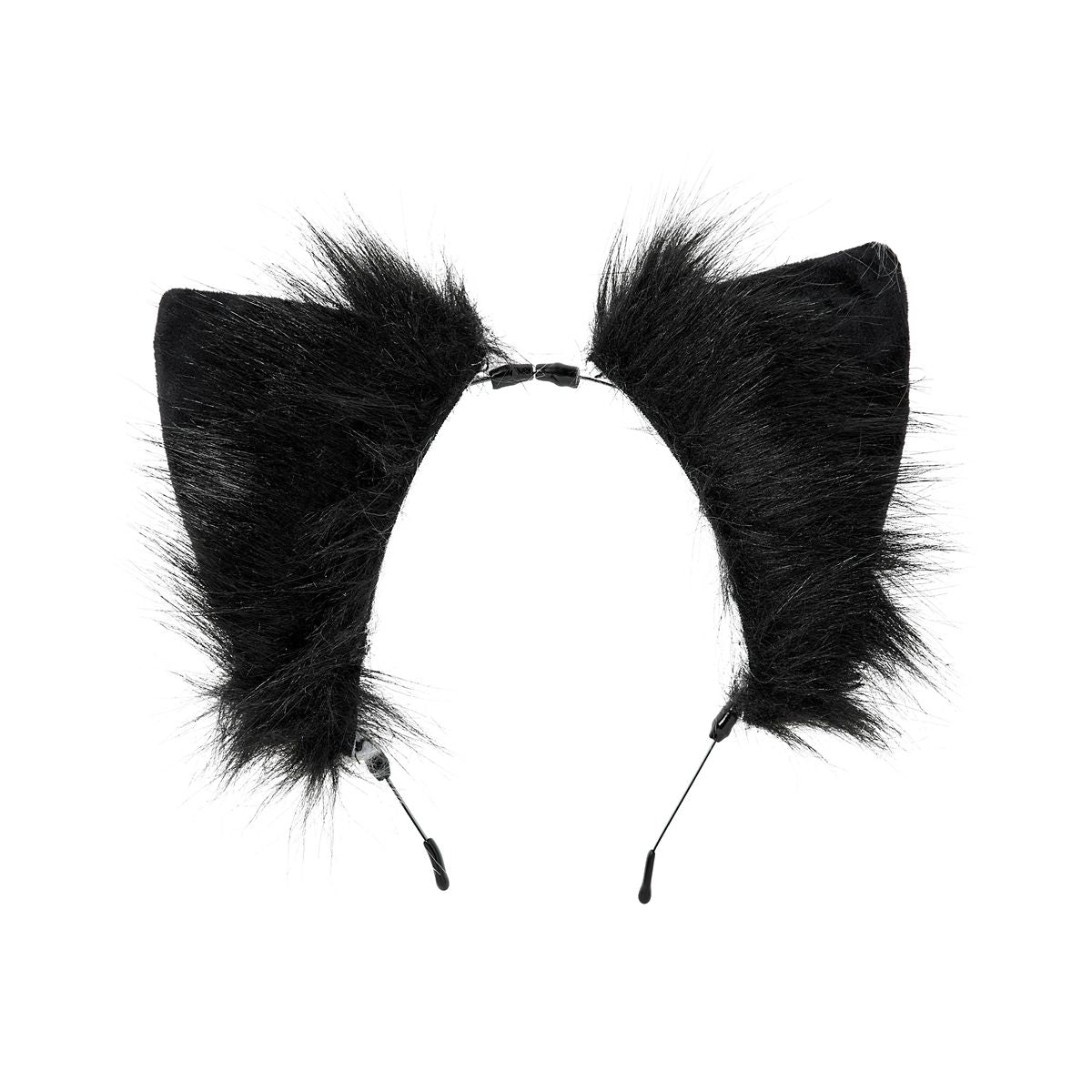 Black Wolf Ears BLACK