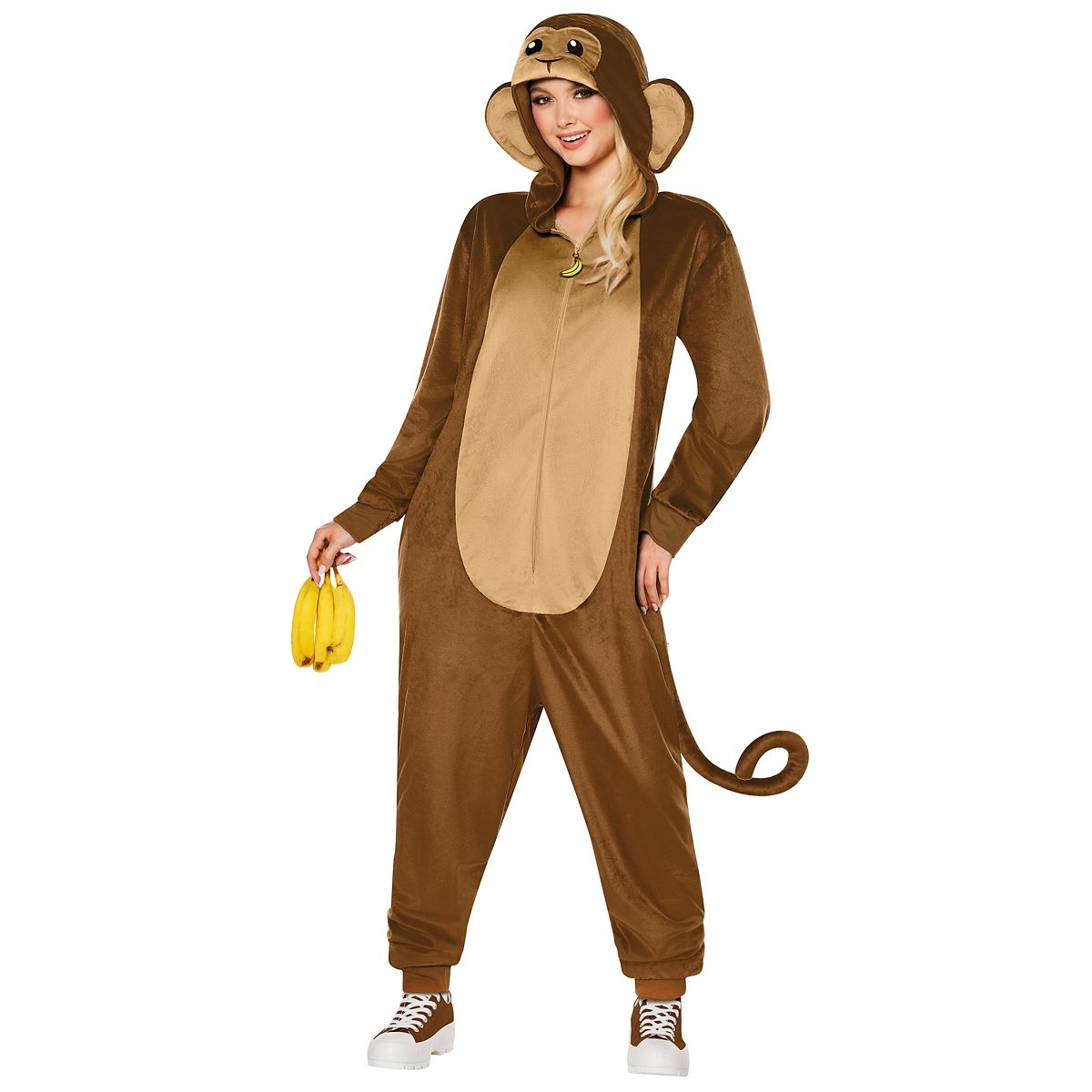 Adult Monkey Jumpsuit BROWN