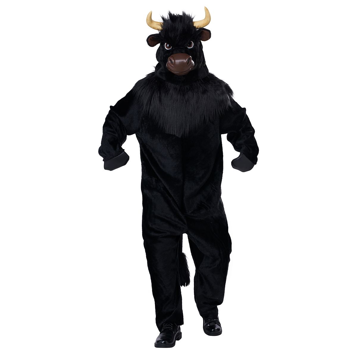 Adult Bull Mascot Costume BLACK