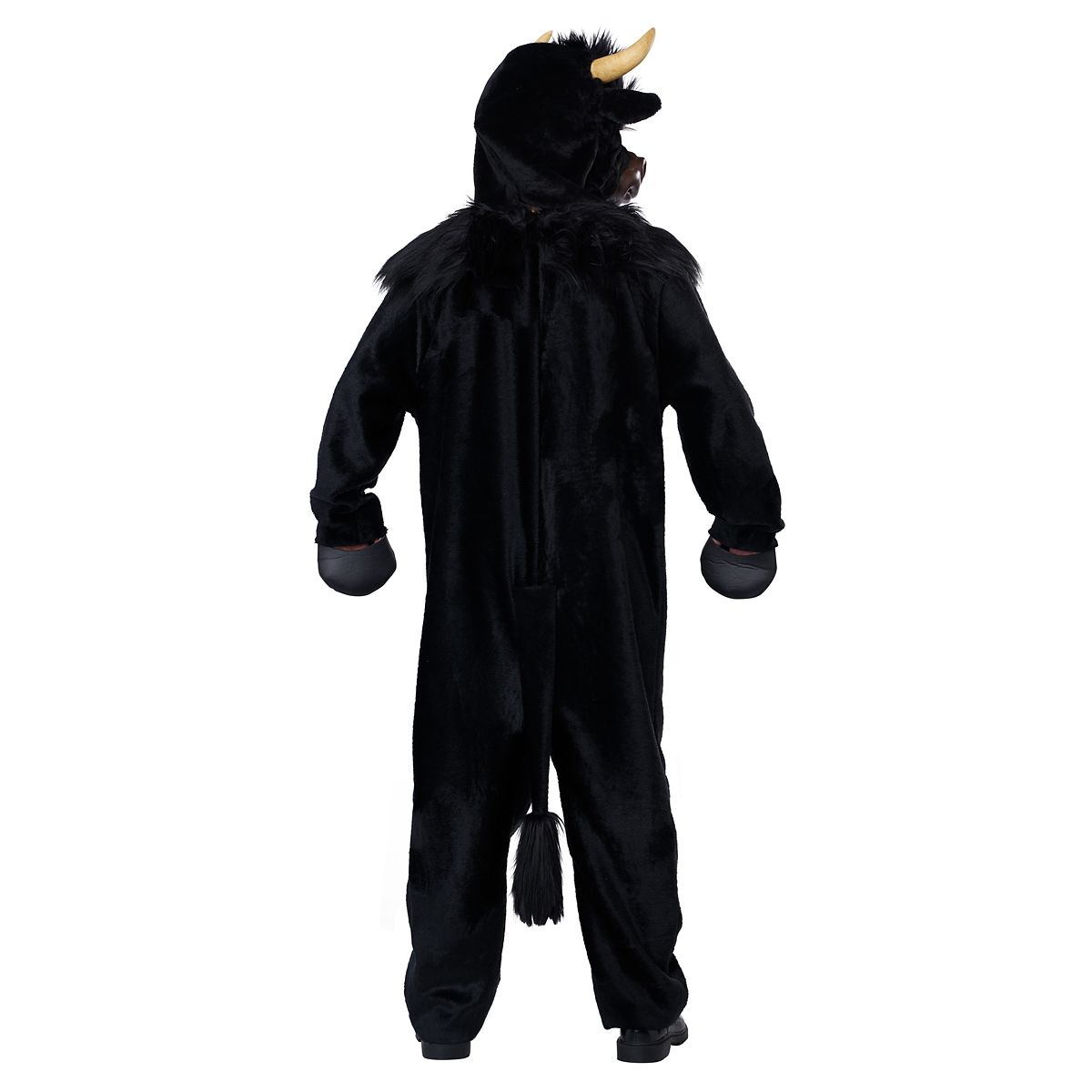 Adult Bull Mascot Costume BLACK