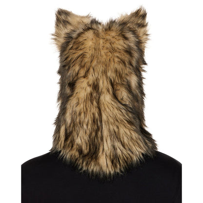 Moving Mouth Wolf Full Mask WHITE