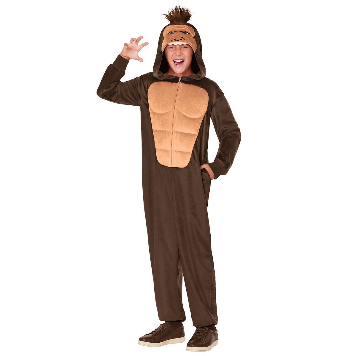 Kids Sasquatch Jumpsuit BROWN