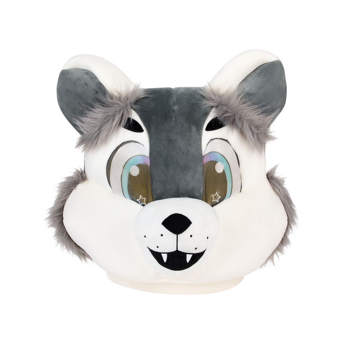 Gray Wolf Furry Mask GRAY