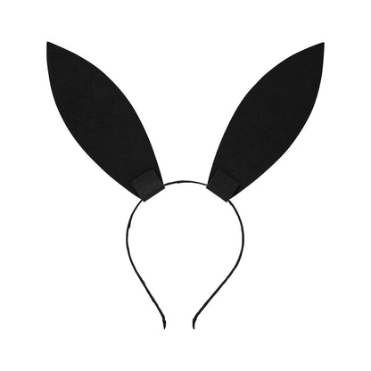 Rhinestone Bunny Ears BLACK