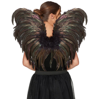 Fallen Angel Oil Slick Wings BLACK